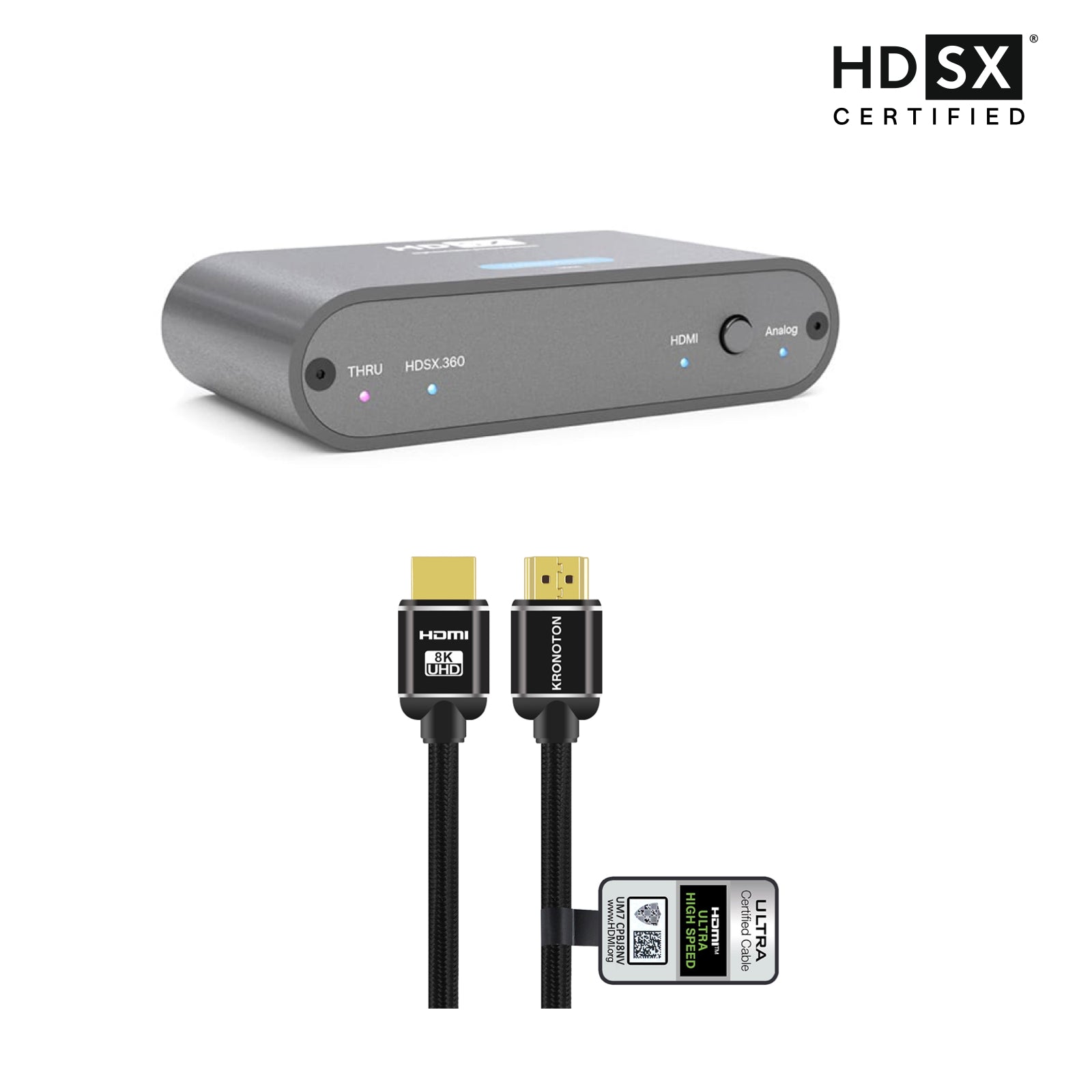 HDSX TV Sound Optimizer HDMI ARC Connect Set